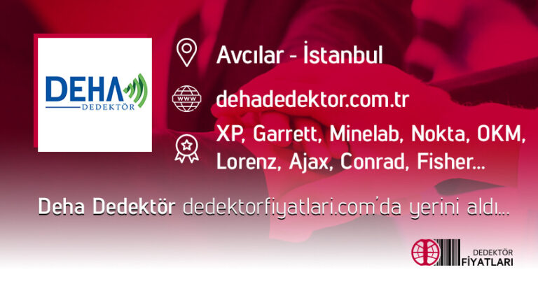 Deha Dedektör dedektorfiyatlari.com'da Yerini Aldı - Kapak