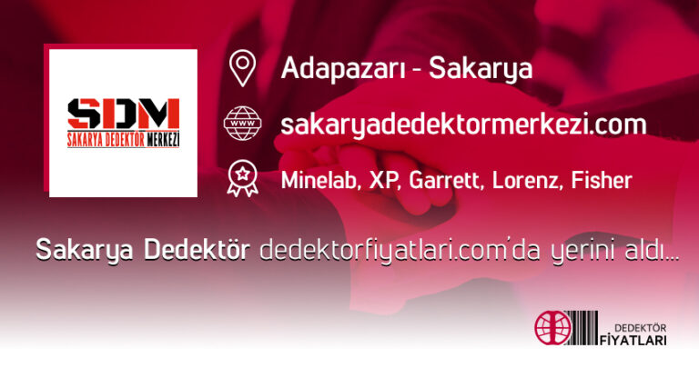 Sakarya Dedektör dedektofiyatlari.com'da Yerini Aldı - Kapak