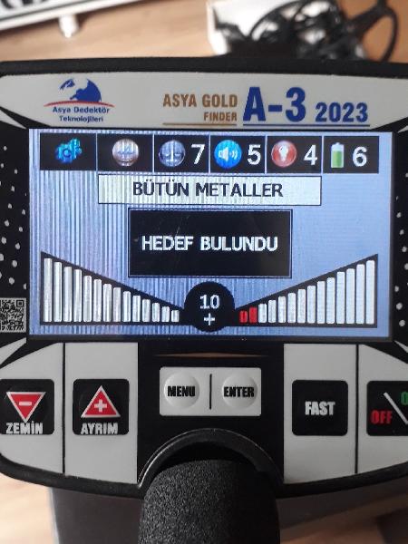 Asya A3 Plus Dedektör | 2. El Metal Dedektör – Dedektor37