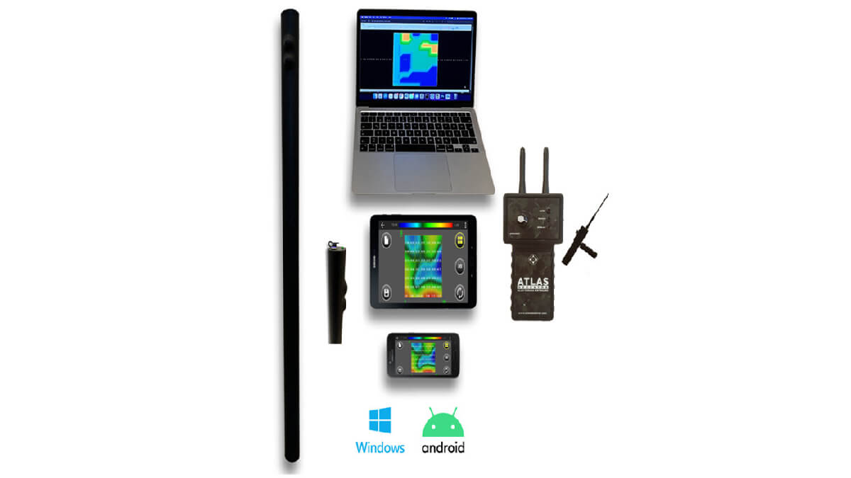Atlas Dedektör 3D Ultra Xmetre Ve ATS 1000 Alan Tarama Cihazı