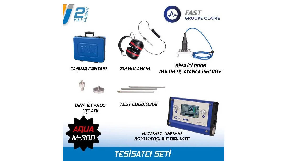 Fast Aqua M300 Su Kaçak Dinleme Cihazı