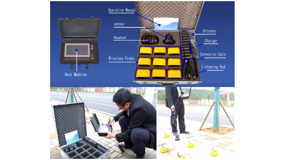 PQWT-CL900.8M Su Kaçağı Otomatik Tespit Ve Analiz Dedektörü