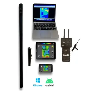 Atlas Dedektör 3D Ultra Xmetre Ve ATS 1000 Alan Tarama Cihazı