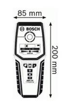 BOSCH GMS 120 Professional Duvar Tarama Cihazı 3